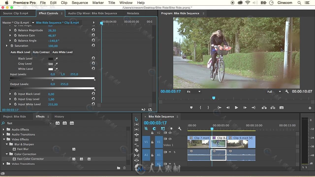 Premiere Pro CC视频编辑基础技能训练视频教程 SKILLSHARE LEARN VIDEO EDITING WI...