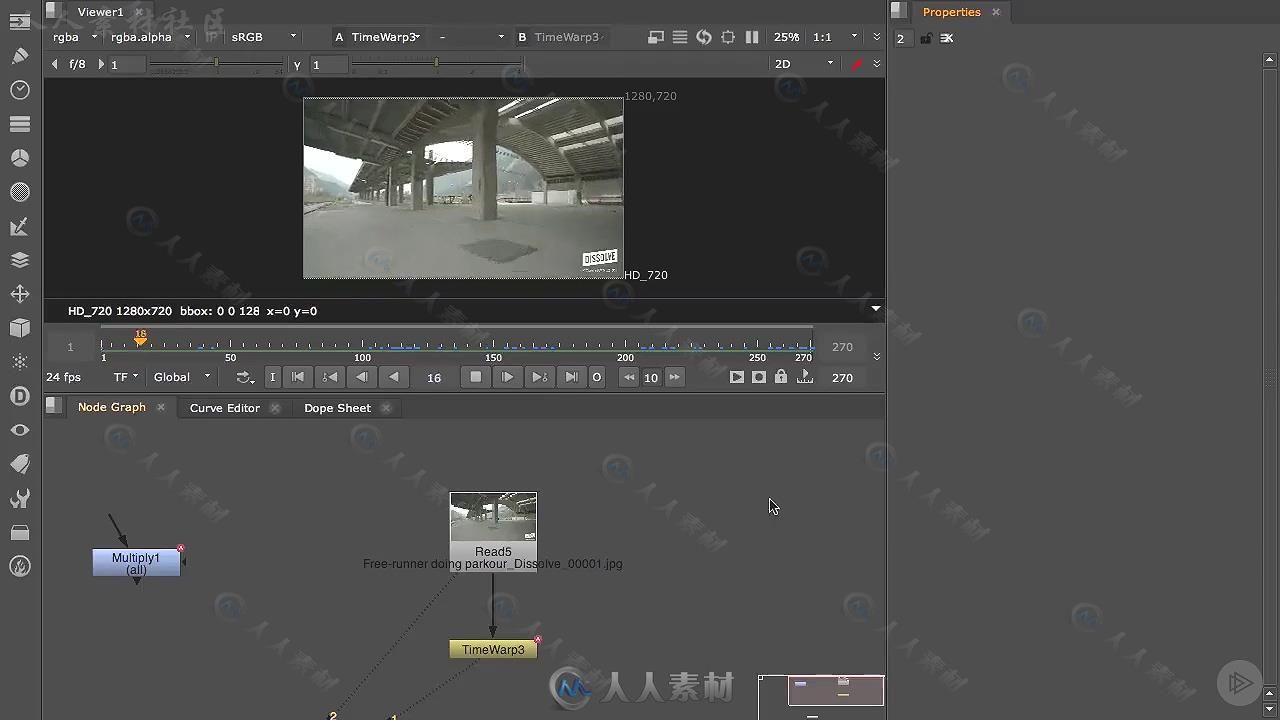 Nuke戏剧性素材合成技巧视频教程 PLURALSIGHT RETIMING FOOTAGE IN NUKE