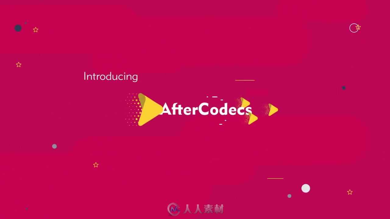 AE快速渲染输出H265、ProRes 视频编码可支持安装 AfterCodecs v1.1.1 版