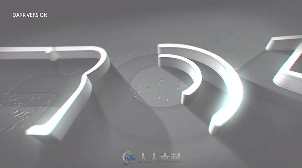 创意炫酷三维轮廓描绘标志显示LOGO演绎AE模板 Videohive 3D Stroke Logo 19083978