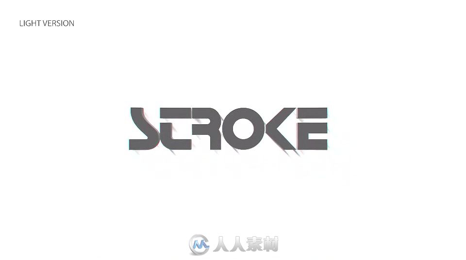 创意炫酷三维轮廓描绘标志显示LOGO演绎AE模板 Videohive 3D Stroke Logo 19083978