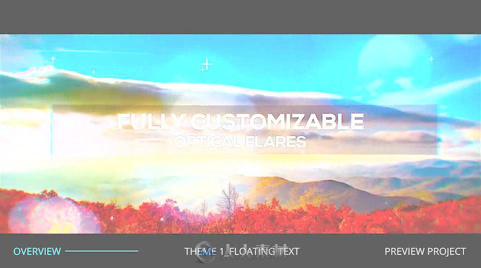 美丽灵活缩放照片转换视差幻灯片相册动画AE模板Videohive Flexible Parallax Slid...