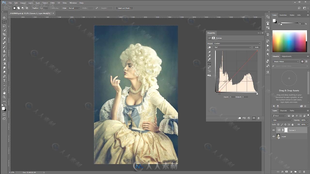 照片色彩控制技术实例制作视频教程 UDEMY HOW TO STYLIZE YOUR PHOTOS IN PHOTOSHO...