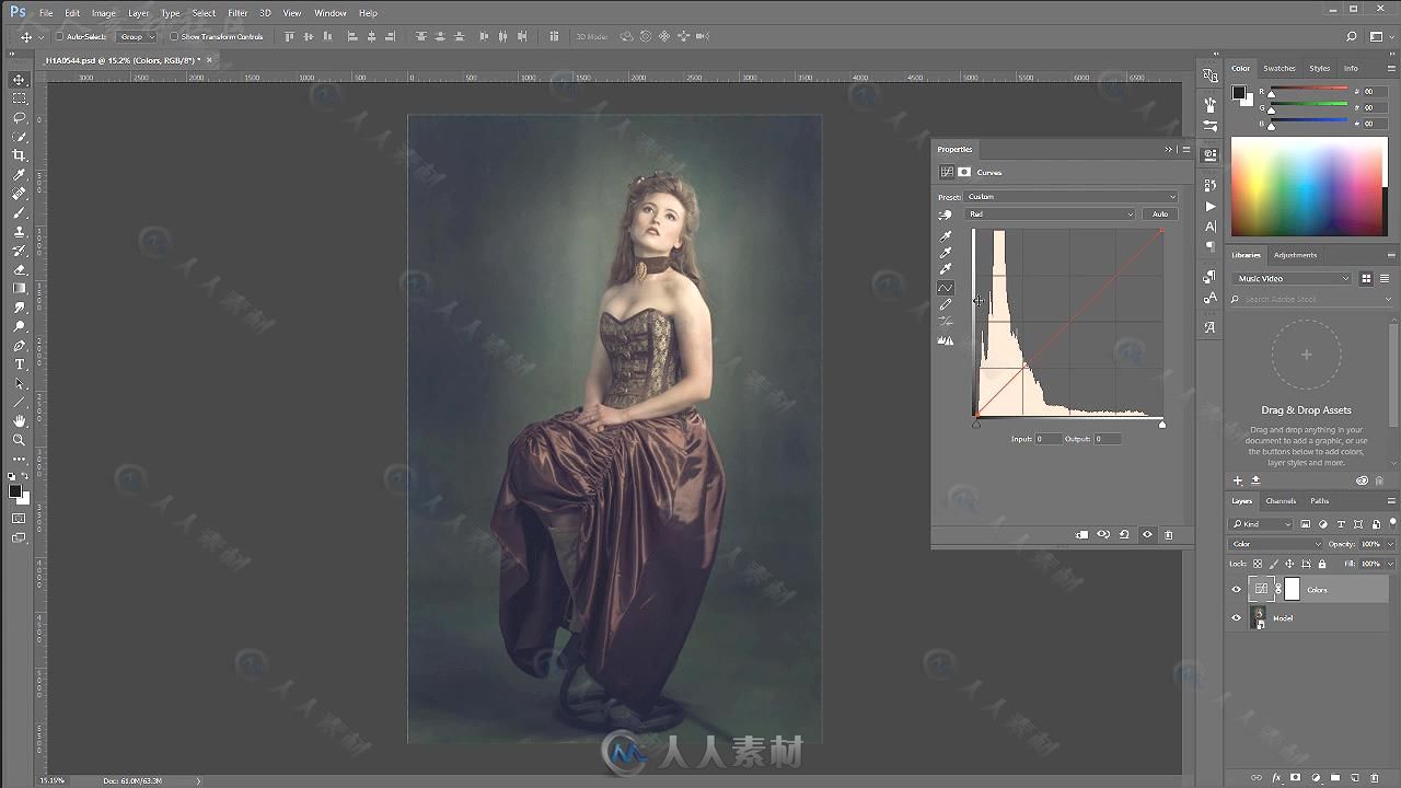 照片色彩控制技术实例制作视频教程 UDEMY HOW TO STYLIZE YOUR PHOTOS IN PHOTOSHO...