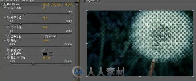 Dot_Pixels_v2.5a for CS3-CS6 AE点像素插件(中英双版）