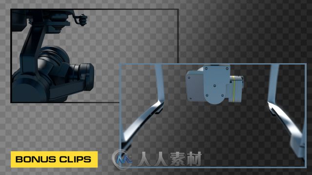 创意现代高科技无人机展示幻灯片AE模板 Videohive Quadcopters Flying Pack 19580535