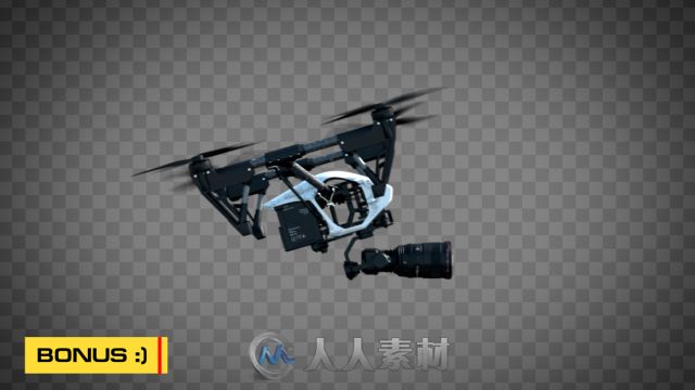 创意现代高科技无人机展示幻灯片AE模板 Videohive Quadcopters Flying Pack 19580535