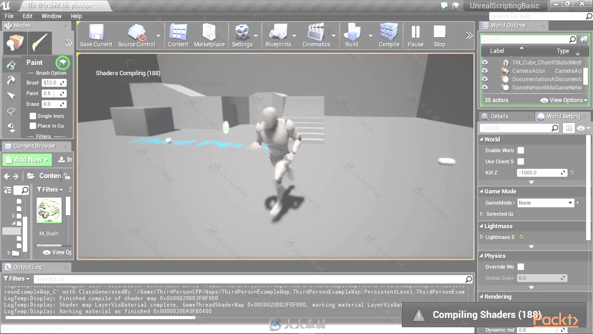 UE4虚幻引擎中C++编程基础训练视频教程 PACKT PUBLISHING BASICS OF CODING WITH U...