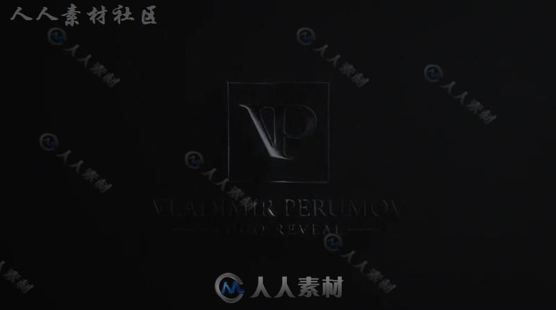 炫酷大气金属质感影视标志显示LOGO演绎AE模板 Videohive Logo Reveal 19747199