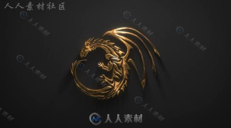 炫酷大气金属质感影视标志显示LOGO演绎AE模板 Videohive Logo Reveal 19747199