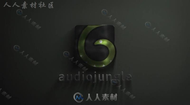 炫酷大气金属质感影视标志显示LOGO演绎AE模板 Videohive Logo Reveal 19747199