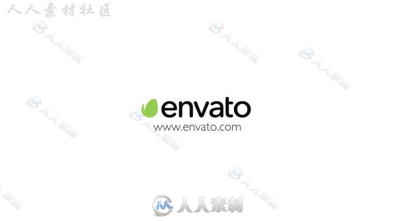 迷你优雅的商务标志显示LOGO演绎AE模板Videohive Minimal 3d - Elegant Logo Reve...