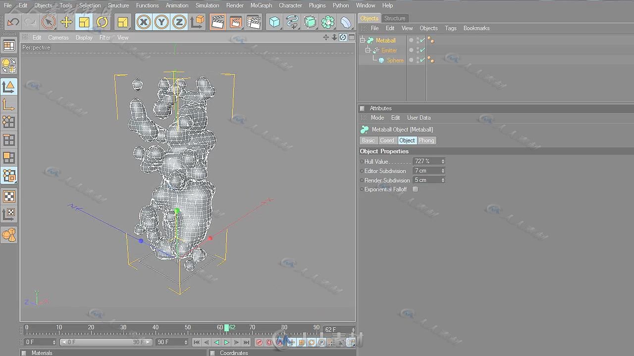 炫酷的C4D液体和流体模拟视频教程