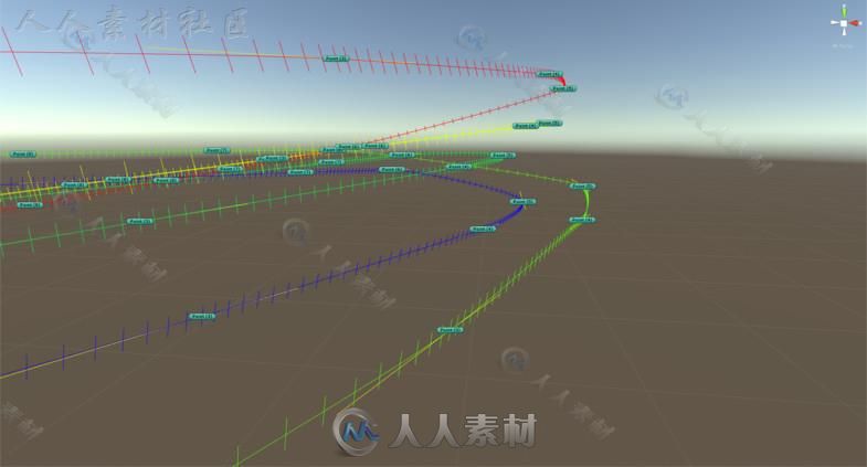 创建任何形式的路径动作编辑器扩充Unity游戏素材资源