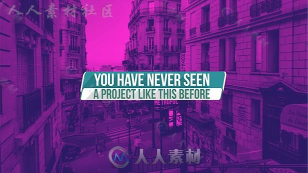 简单优雅扁平化字幕条标题动画展示幻灯片AE模板 Videohive AE Lower Thirds 19367980