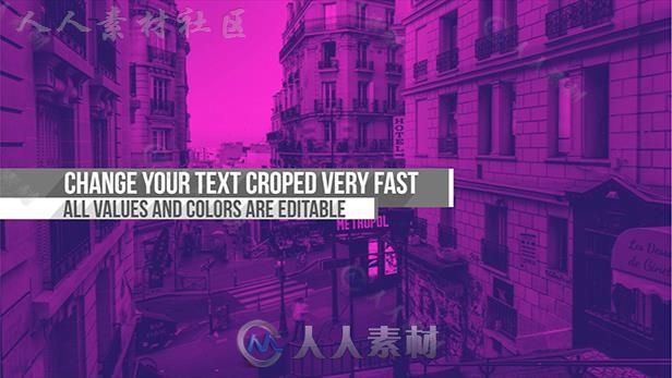 简单优雅扁平化字幕条标题动画展示幻灯片AE模板 Videohive AE Lower Thirds 19367980