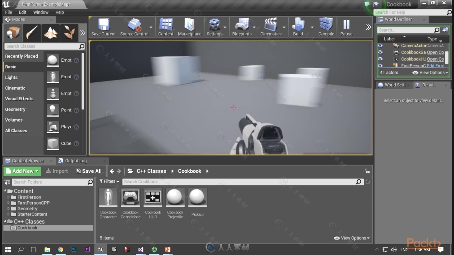 UE4虚幻引擎中C++脚本语言技术视频教程 PACKT PUBLISHING UNREAL ENGINE 4 SCRIPTI...