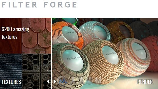 Filter forge滤镜预设库V2017.6版 FILTER FORGE PHOTOSHOP PLUGIN FULL LIBRARY JU...