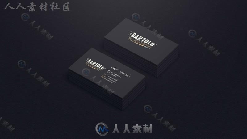 现代时尚黑色视觉设计企业名片展示视频包装AE模板Videohive Black Mock-up Video ...