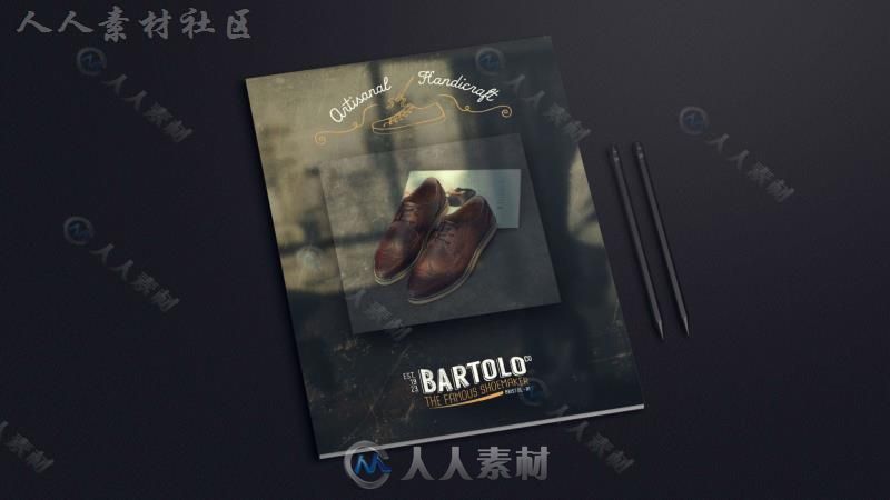 现代时尚黑色视觉设计企业名片展示视频包装AE模板Videohive Black Mock-up Video ...