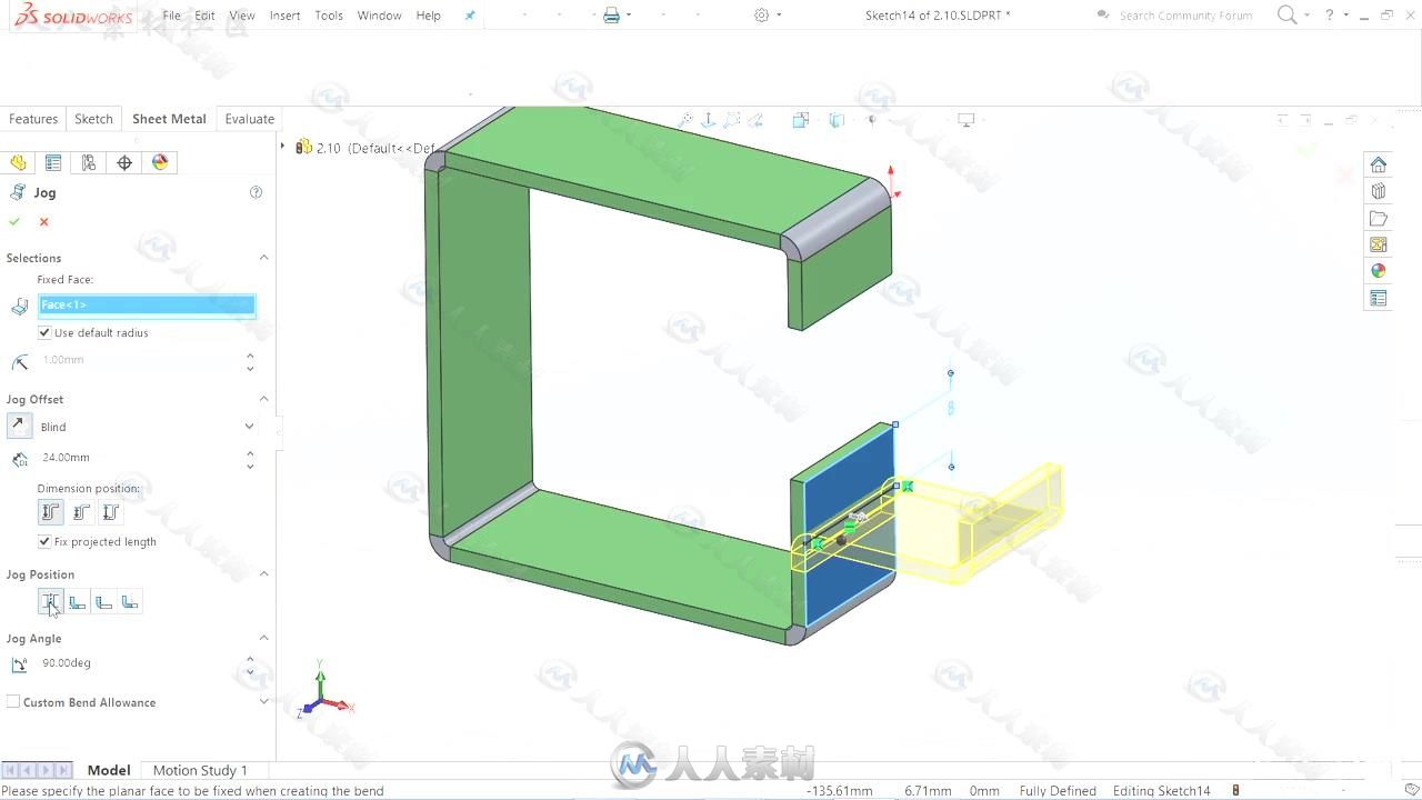 Solidworks认证级钣金设计训练视频教程 Cert Prep SOLIDWORKS Sheet Metal