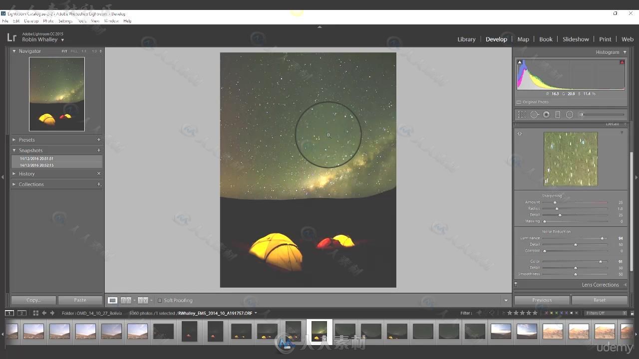 Lightroom摄影师照片处理大师级训练视频教程 UDEMY MASTER PHOTO SHARPENING IN AD...