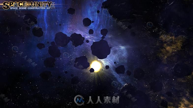 独特的空间场景设计编辑器扩充Unity游戏素材资源