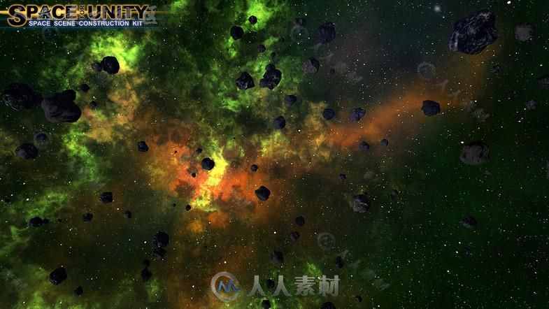 独特的空间场景设计编辑器扩充Unity游戏素材资源