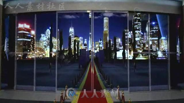 震撼现代3D颁奖典礼红地毯开场视频包装AE模板  Videohive Red Carpet 8163827