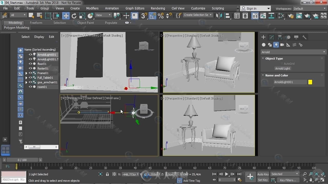 3dsmax灯光照明技术基础核心训练视频教程 PLURALSIGHT 3DS MAX LIGHTING FUNDAMENTALS