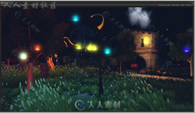 幻想环境场景3D模型Unity游戏素材资源