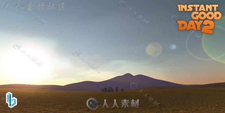 简单的即时美好的现实户外环境特效脚本Unity游戏素材资源