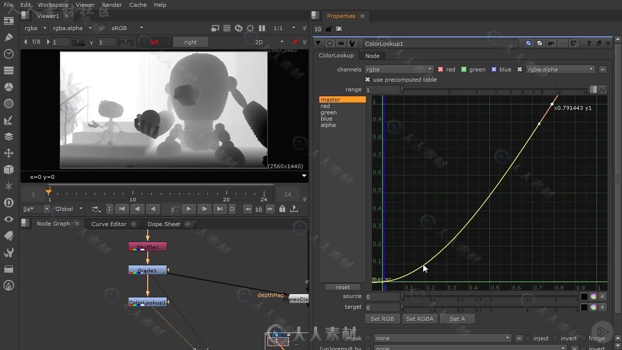 Nuke三维立体特效技术视频教程 PLURALSIGHT NUKE STEREOSCOPIC COMPOSITING AND CO...