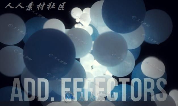 运动图形MG效果器C4D插件Tools4D Additional Effectors Vol 1版本1.27