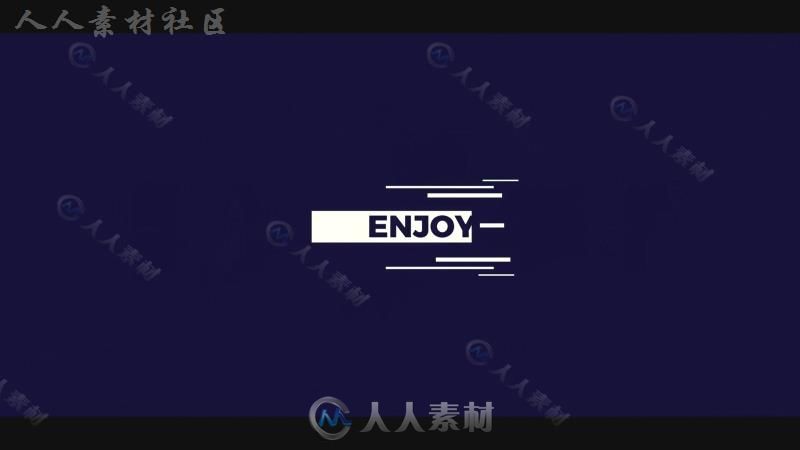 创意几何文字排版企业公司宣传片Logo演绎AE模版 Videohive Geometry Typography ...