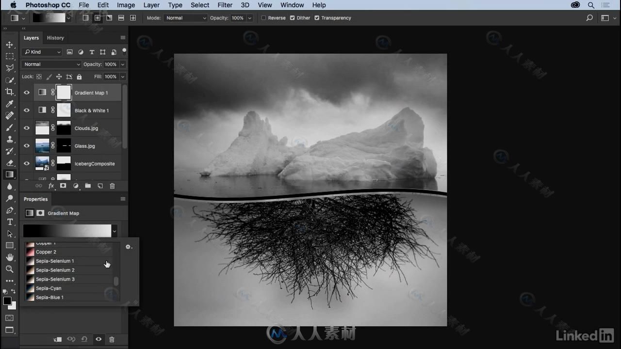 LR与PS结合使用工作流程视频教程 Lightroom &amp; Photoshop Workflows Start-to-Finis...