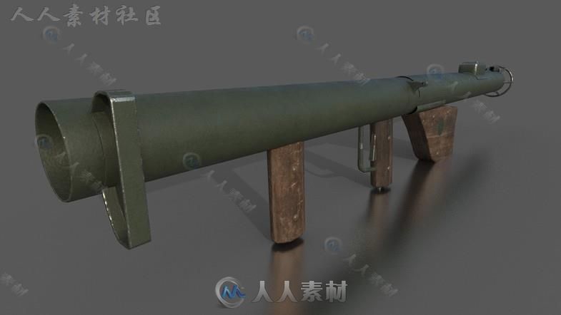 世界大战武器包枪武器道具3D模型Unity游戏素材资源