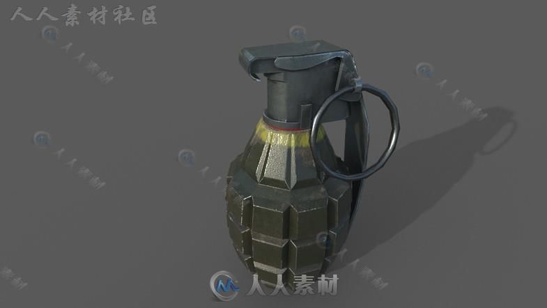 世界大战武器包枪武器道具3D模型Unity游戏素材资源