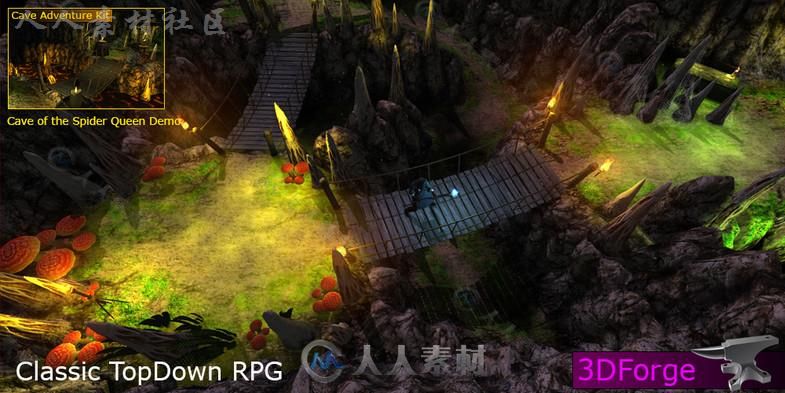 动作RPG自上向下摄相机控制器相机脚本Unity游戏素材资源