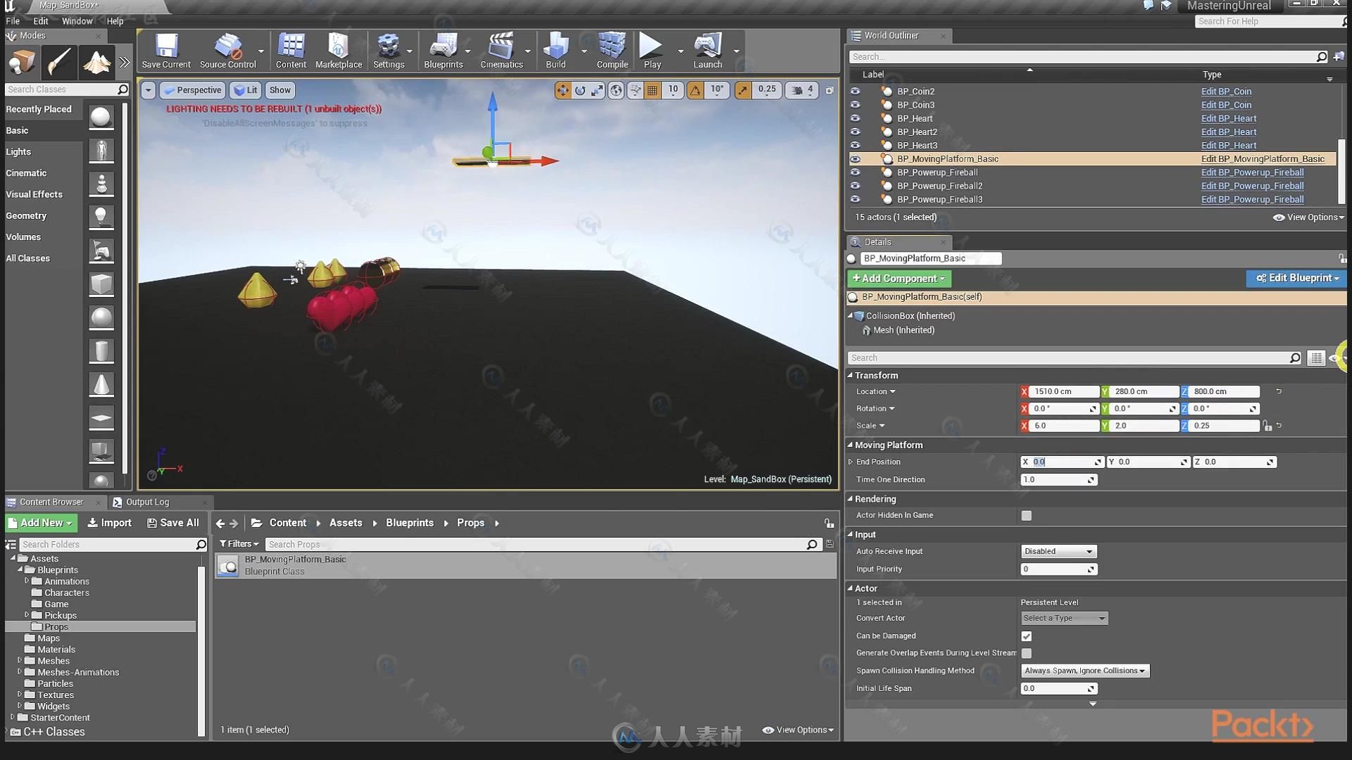 UE4虚幻引擎网络游戏平台制作视频教程 PACKT PUBLISHING BUILDING A MULTIPLAYER 3...