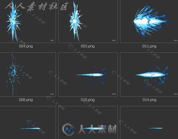 700张经典特效png序列帧小合集