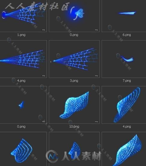 700张经典特效png序列帧小合集