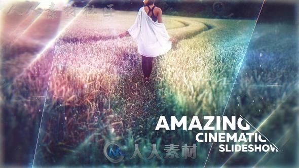 唯美优雅镜面效果照片展示幻灯片相册动画AE模板Videohive Elegant Slideshow 1...