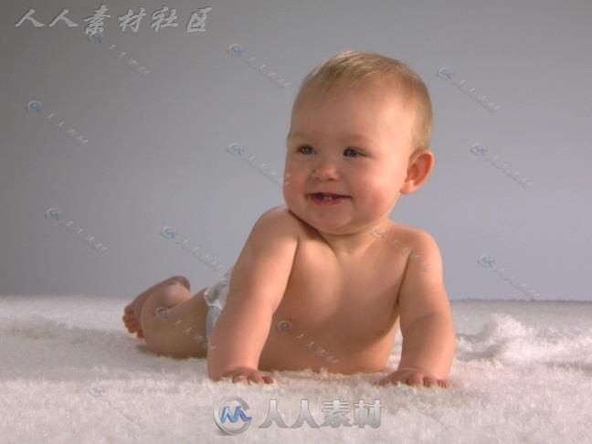 一组可爱小BABY写真标清实拍视频素材