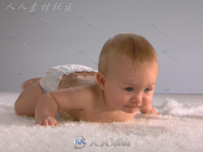 一组可爱小BABY写真标清实拍视频素材