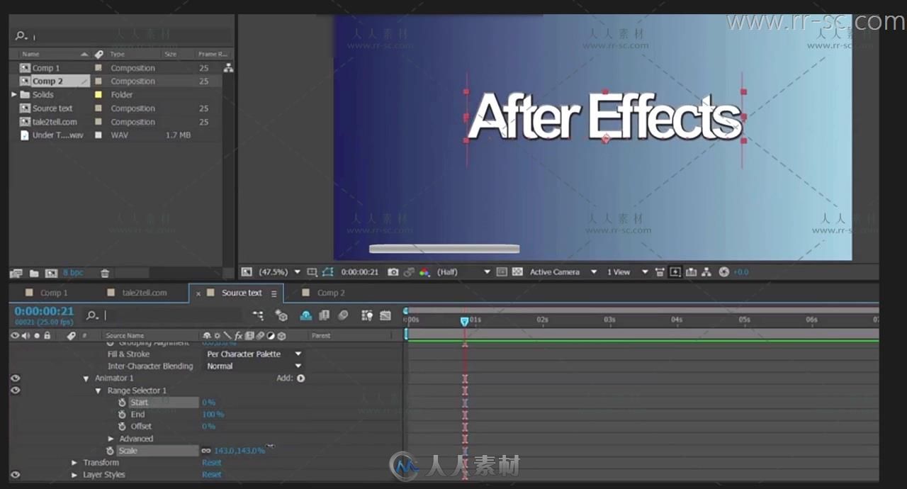 AE字体动画制作视频教程After Effects Text Animation-cmiVFX