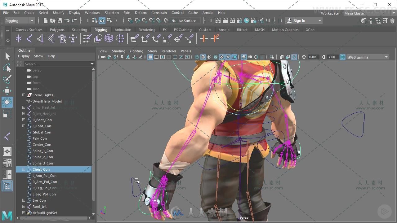 Maya游戏角色制作基础核心训练视频教程 PLURALSIGHT GAME CHARACTER RIGGING FUNDA...