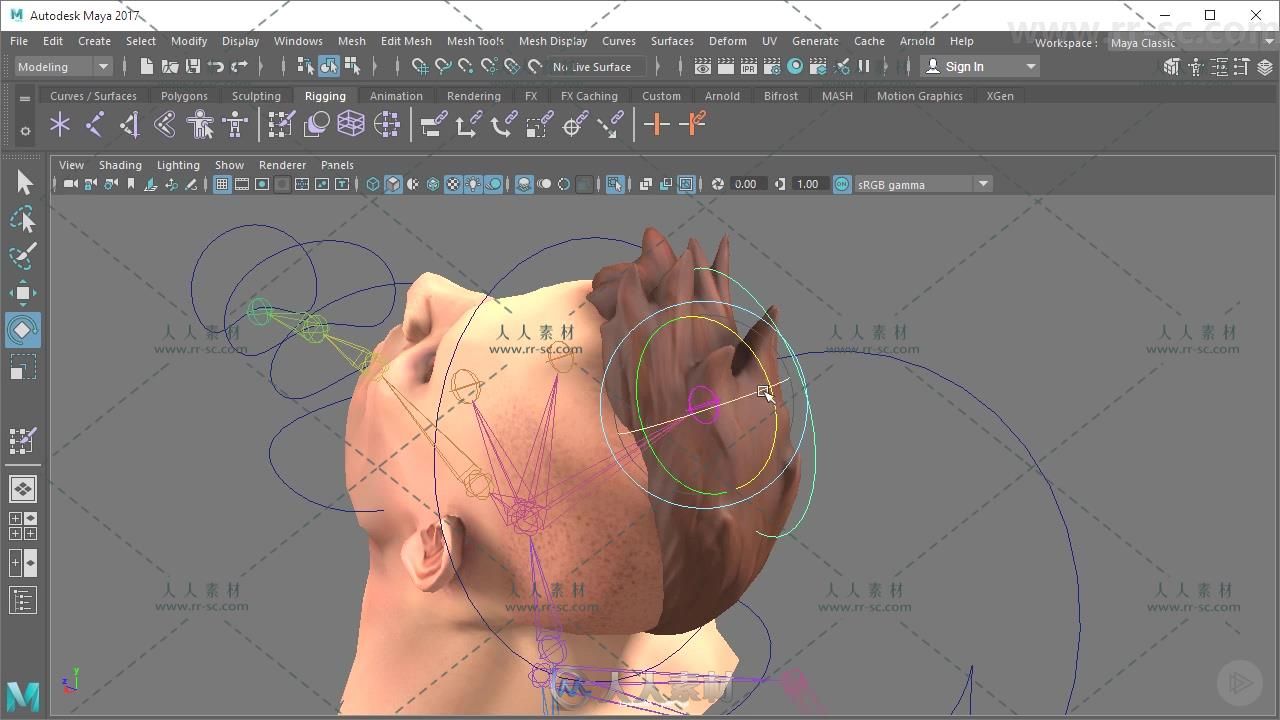 Maya游戏角色制作基础核心训练视频教程 PLURALSIGHT GAME CHARACTER RIGGING FUNDA...