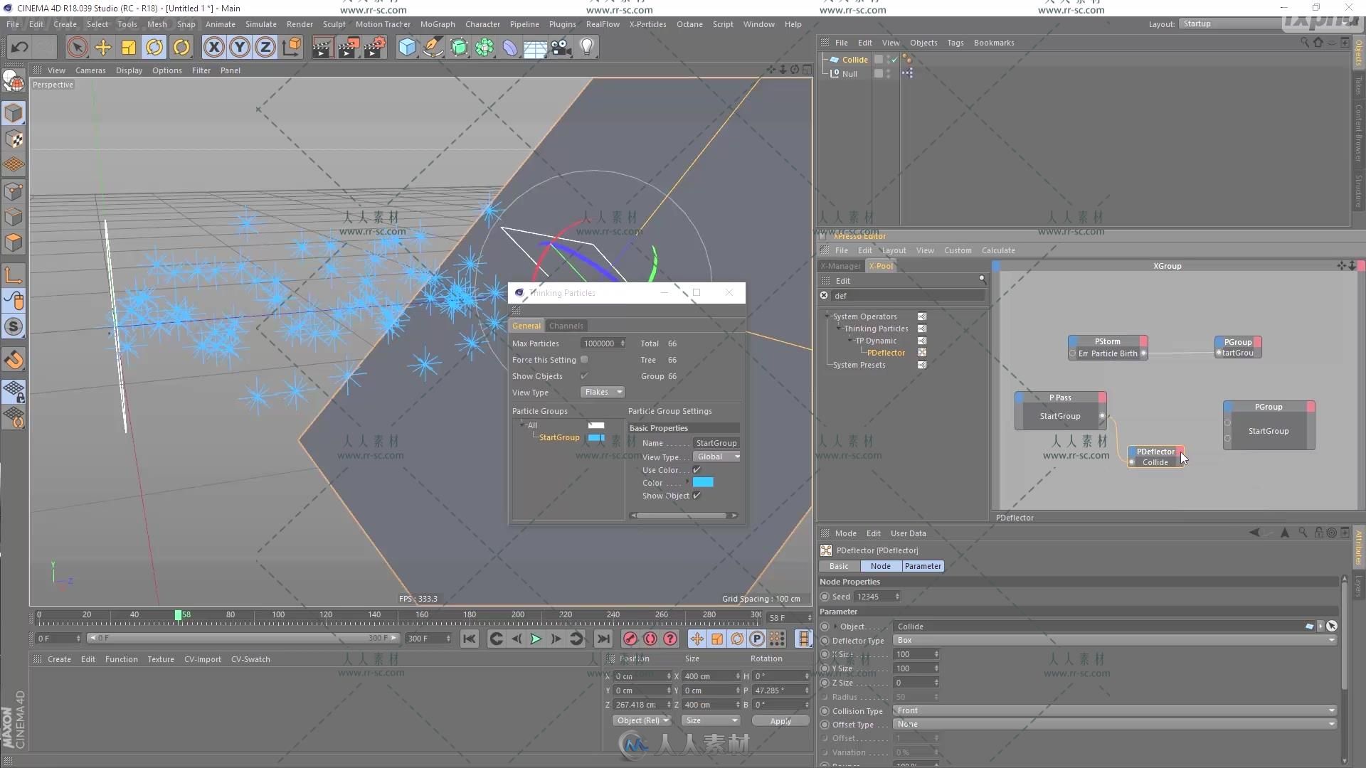 C4D粒子特效核心技术大师级训练视频教程 FXPHD C4D222 CINEMA 4D PARTICLES MASTER...