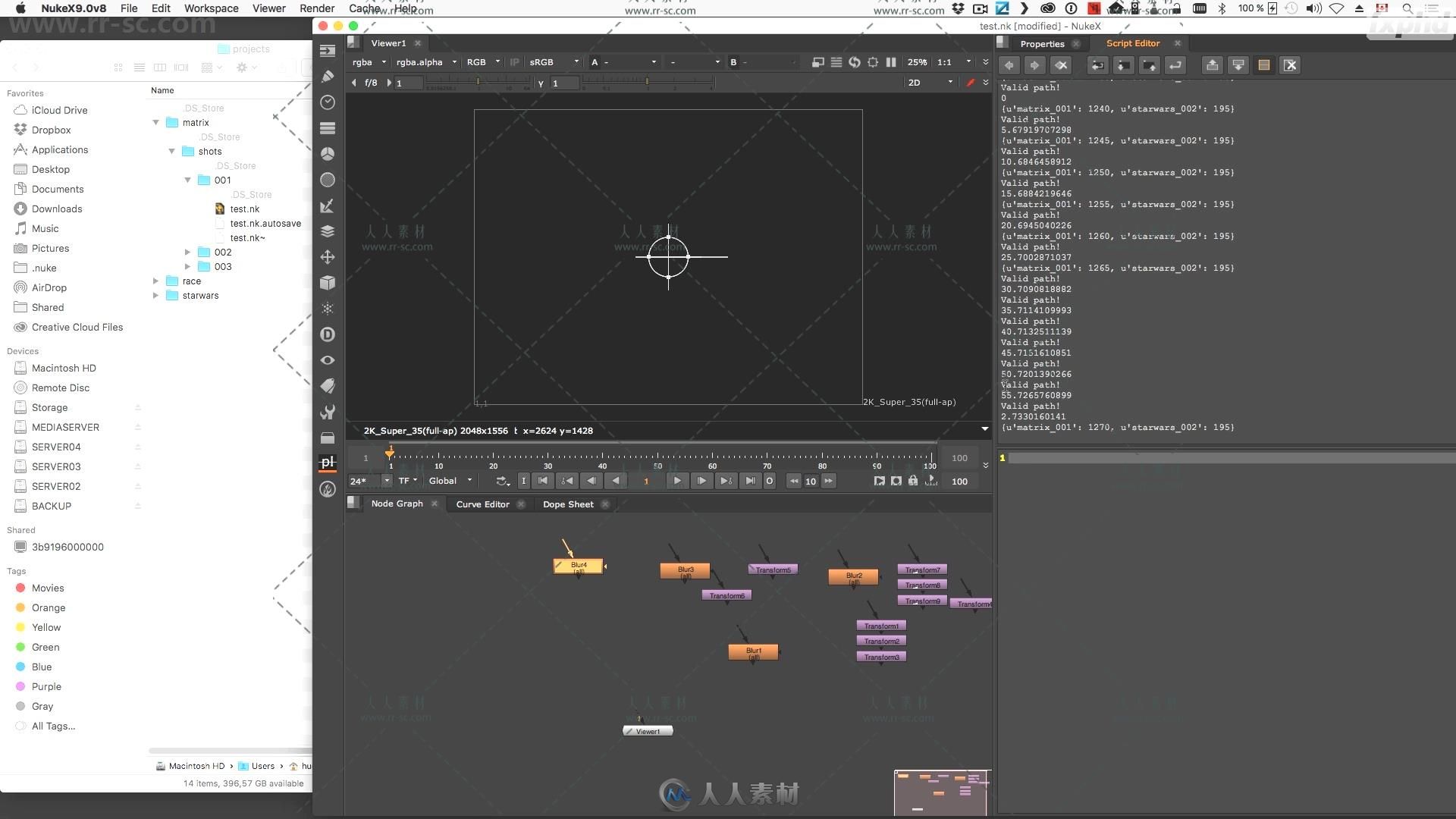 Nuxe与python高级使用技巧视频教程 FXPHD NUK236 NUKE TIPS &amp; TRICKS FOR TDS